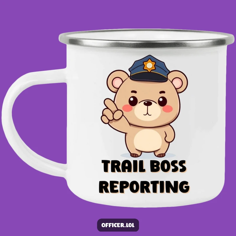 Funny Bear Patrol Camping Mug: Your Hilarious Companion for Outdoor Adventures