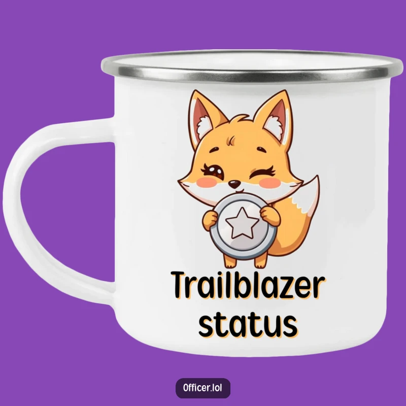 Funny Fox Trailblazer Mug: Your Award-Winning Companion for Adventures, A Hilarious Gift