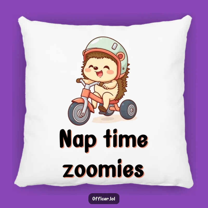 Funny Hedgehog Comfort Pillow: Cozy and Hilarious Companion for Sweet Dreams