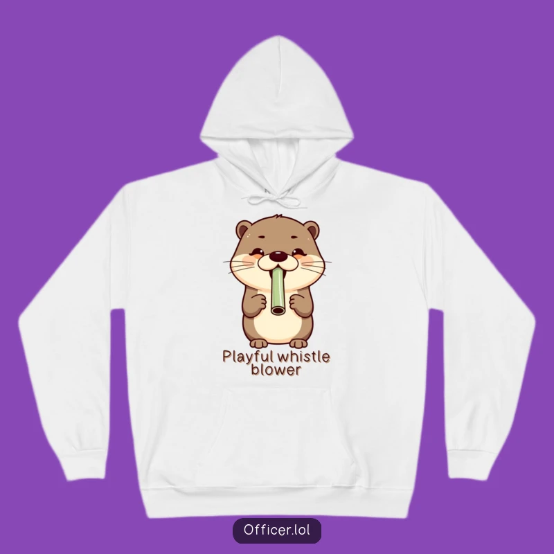 Funny Otter Fun Hoodie - Cozy & Humorous Gift for Cheerful Souls