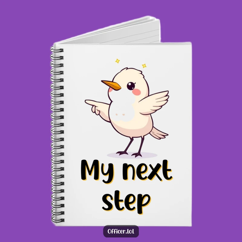 Funny Starling Notebook: Jot Down Directions with Humorous Flair!