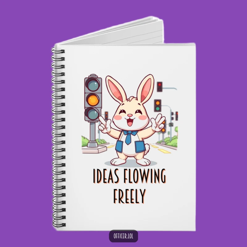 Funny Bunny Traffic Log Notebook: Keep Track of Your Day with This Hilarious Design