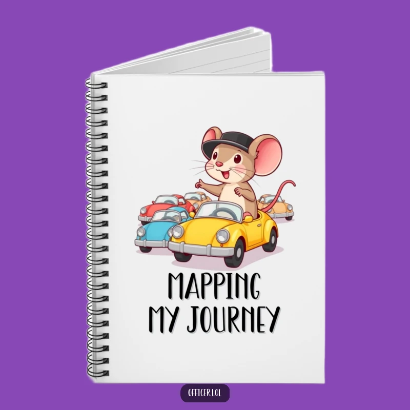 Funny Mouse Notebook: Determined Director's Log for Planners